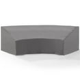 thumbnail image 3 of Afuera Living Vinyl Polyester Fabric Patio Sectional Cover in Gray, 3 of 7