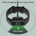 thumbnail image 3 of MYKOMI 2-Pack Charger Cable for Fitbit Charge 6 / Fitbit Charge 5 / Fitbit Luxe, Fast Charging Replacement USB Charging Cable Dock Stand for Fitbit Luxe/Charge 5/Charge 6 Smartwatch (3 Pack/3.3ft), 3 of 7