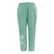 thumbnail image 2 of WILLBEST Pantalones Casuales de Mujer con Estampado de Moda, Pantalones Holgados de Pierna Ancha para Una Comodidad Elegante y Un Uso Versátil. XXXL, 2 of 3