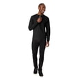 thumbnail image 5 of Camisa Hanes Beefy de manga larga con tres botones Henley para hombre, 5 of 5