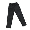 thumbnail image 4 of Pantalones de ropa para figuras de acción a escala 1:6, estilo casual y moderno, de tela, para mini muñecas. Negro, 4 of 9