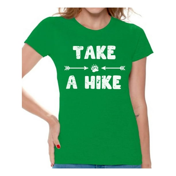 Awkward Styles Awkward Styles Take A Hike T Shirt For Women Hiking Lovers Clothes Hike Outfit Shirts Outdoor Clothing For Ladies Cute Gifts For Wife Girls Outfit Take A Hike T Shirts Hiking