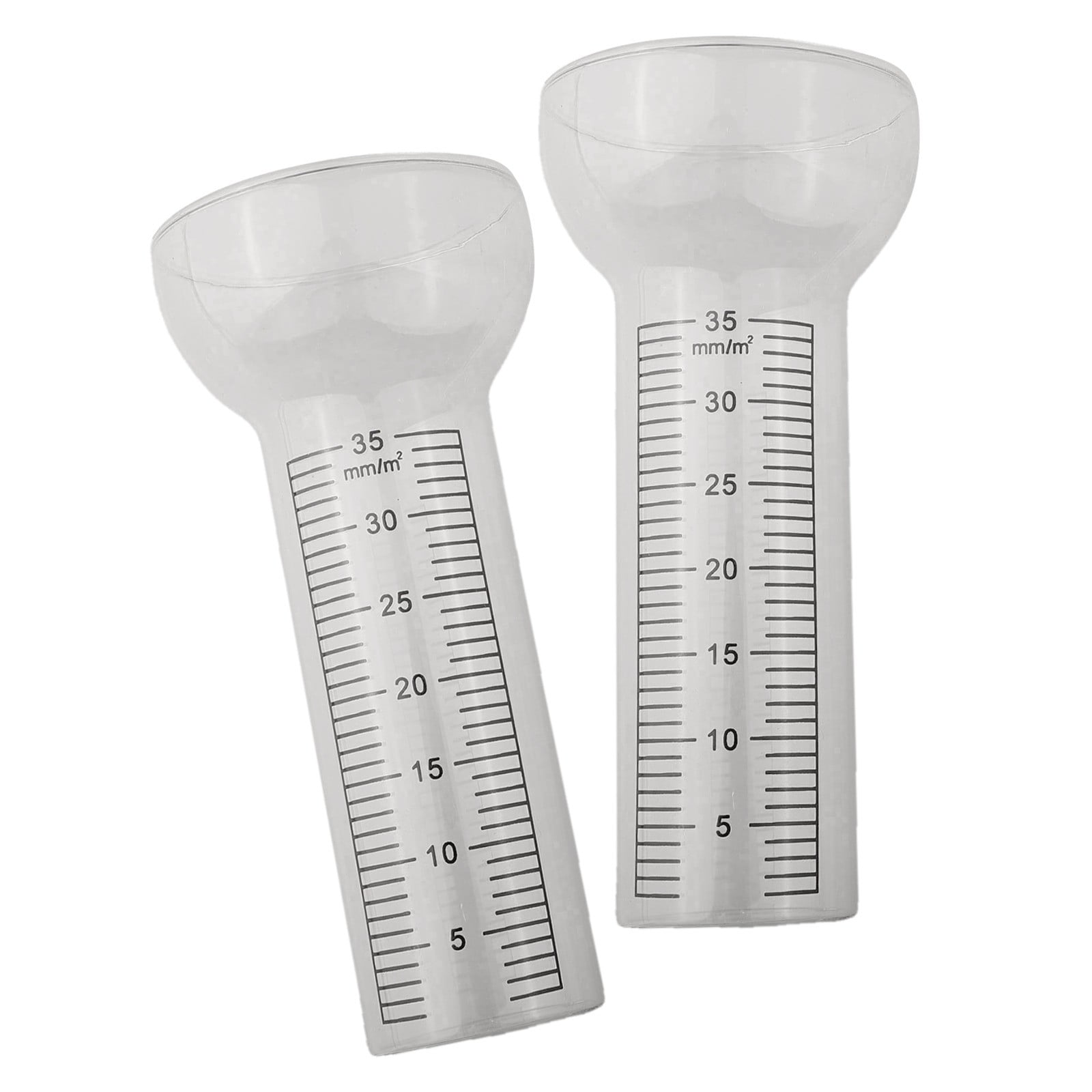 Replacement Glass for Rain Gauge Precipitation Gauge Glass Rainwater Gauge 35mm