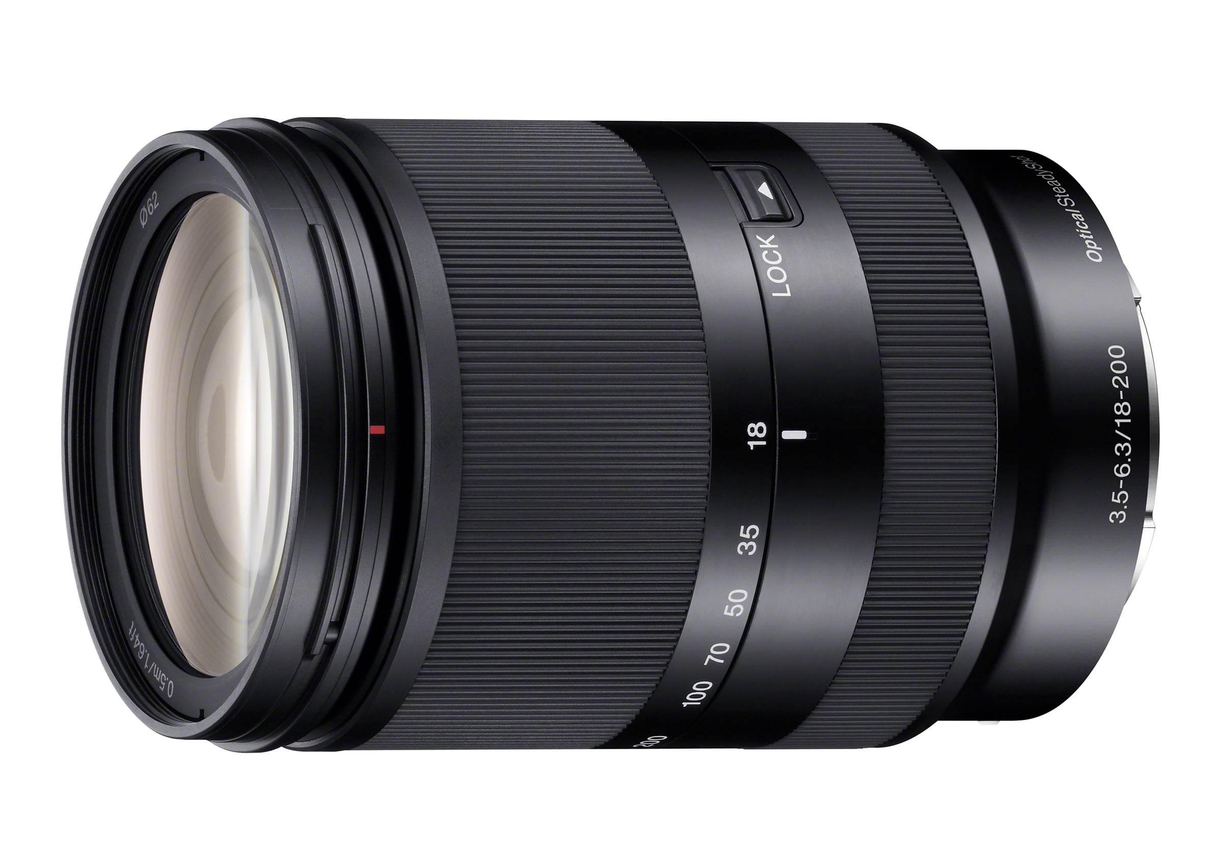 良品 SONY E 18-200mm F3.5-6.3 OSS SEL18200 SEL18200LE E 18-200mm F3.5-6.3 OSS E-mount Zoom Lens - Walmart.com
