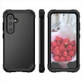 thumbnail image 3 of JTCASES for Samsung Galaxy S24 Case, Drop Resistant Corners, Wireless Charging, Heavy Duty Shockproof Hybrid Hard PC Bumper, Camera Protection, Skin-feel Anti-scratch Tough Cover, Black, 3 of 7