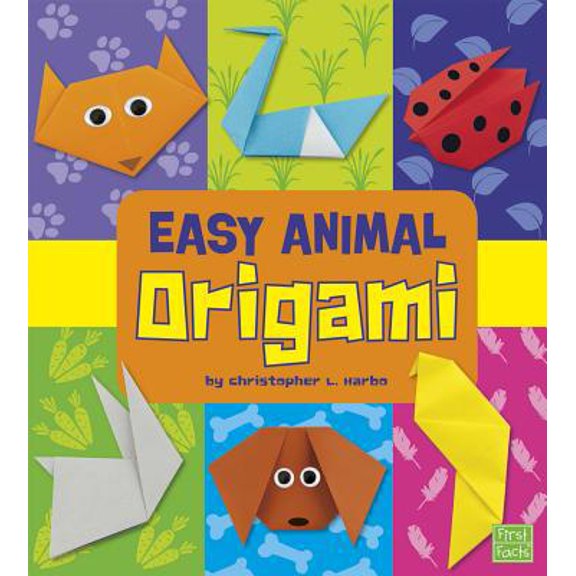 Pre-Owned Easy Animal Origami (Hardcover) by Christopher L Harbo