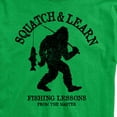 thumbnail image 3 of Instant Message - Squatch And Learn - Men's Short Sleeve Graphic T-Shirt, 3 of 6
