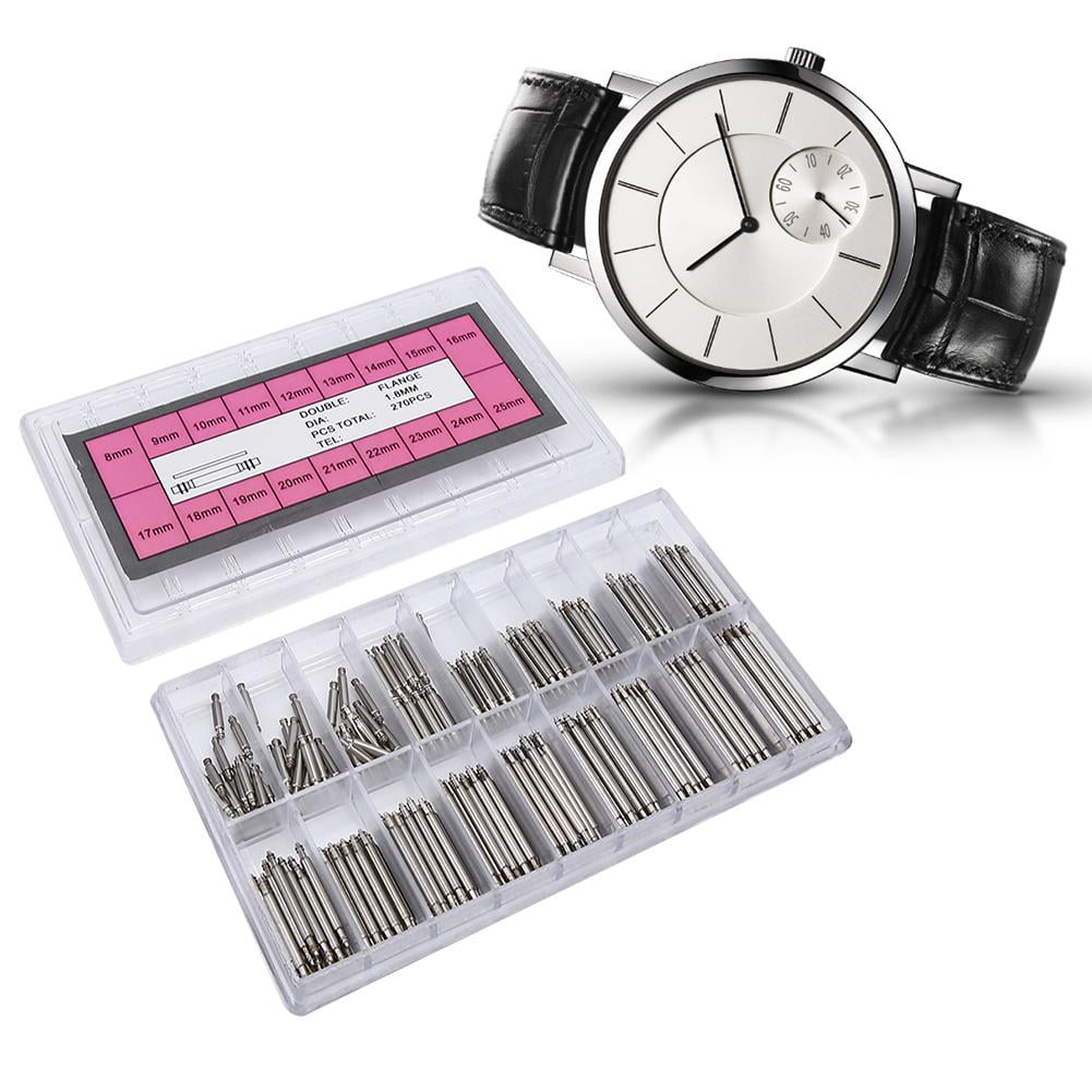 Fyydes Watch Band Pins,270pcs/ Box Professional Watch Band