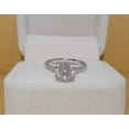 thumbnail image 4 of Forever Jewels 2.40Ct Round Cut Moissanite Women Engagement Ring 14K White Gold Plated, 4 of 5