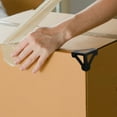 thumbnail image 2 of 100 Pcs Carton Corner Protector Box Trim Baby Child Protectors For Packing, 2 of 5