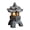 Dark Gray, variant on Uanit Chinese Zen stone tower garden landscape lamp ornaments Outdoor Solar Light Zen Stone Tower Courtyard Decoration Garden Decorations Small Lights and Homestay Lights