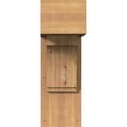 thumbnail image 2 of Ekena Millwork 7 1/2"W x 18"D x 22"H Imperial Block Smooth Bracket w/ Offset Brace, Western Red Cedar, 2 of 25