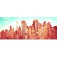 thumbnail image 2 of Bryant, Susan 18x10 White Modern Wood Framed Museum Art Print Titled - NY Love XOXO, 2 of 4