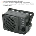 thumbnail image 4 of Two Way  Speaker, External Speaker 3.5mm Plug Portable ABS Universal  For CB, 4 of 8