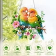 thumbnail image 5 of Diamond Art Craft Hanging Kits Clearance Cartoon Funny 5D Painting Bead Kit For Adults Gemfamily Double Sided Mini Bird Ornament for Living Room Bedroom, 5 of 10