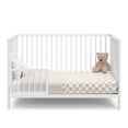 thumbnail image 6 of Graco Teddi 5-in-1 Convertible Baby Crib, White with Driftwood, 6 of 9