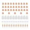 thumbnail image 4 of LG-40 Plasma Cutter Electrode Tips Set for consumable pt-31 CUT40 CUT50 Cutting Torch Parts 75pcs, 4 of 9