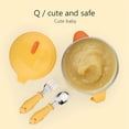thumbnail image 4 of Utensilio infantil Ticfox cuenco antideslizante Vajilla naranja, 4 of 14