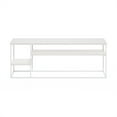 thumbnail image 5 of Furinno Moretti Modern Lifestyle TV Stand for TV up to 65 Inch, Solid White/White, 5 of 6