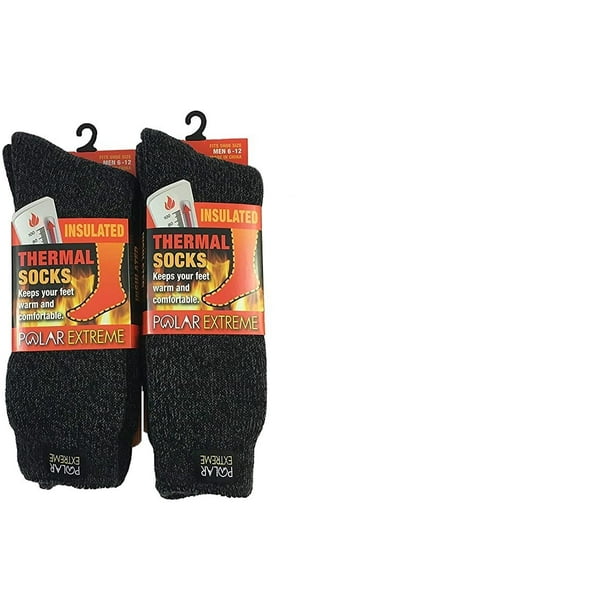 Polar Extreme Insulated Thermal Socks with Fleece Lining Pack of 2 