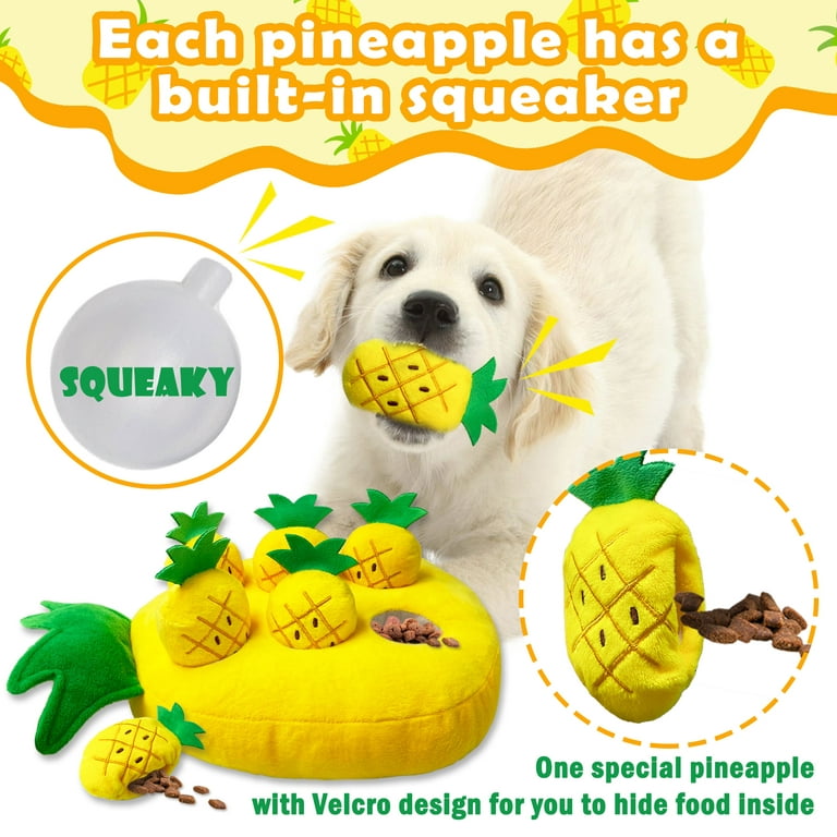  Lepawit Hide and Seek Dog Toys, Squeaky Interactive