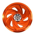thumbnail image 1 of Protector lateral del ventilador del motor, fácil de instalar, accesorios de repuesto, protector de ventilador de refrigeración del motor de aleación naranja, 1 of 8