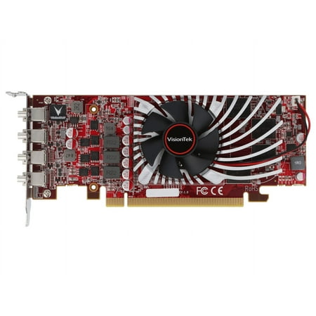 VisionTek Radeon RX 550 4GB GDDR5 PCI Express 3.0 x8 Video Card 901507