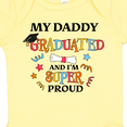 thumbnail image 4 of Inktastic My Daddy Graduated and I'm Super Proud Boys or Girls Baby Bodysuit, 4 of 5