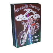 Orange County Choppers Red Deck Playing Cards