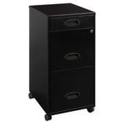 Hirsh 22 Inch Deep 2 Drawer Letter Size Vertical File Cabinet Black Walmart Com Walmart Com