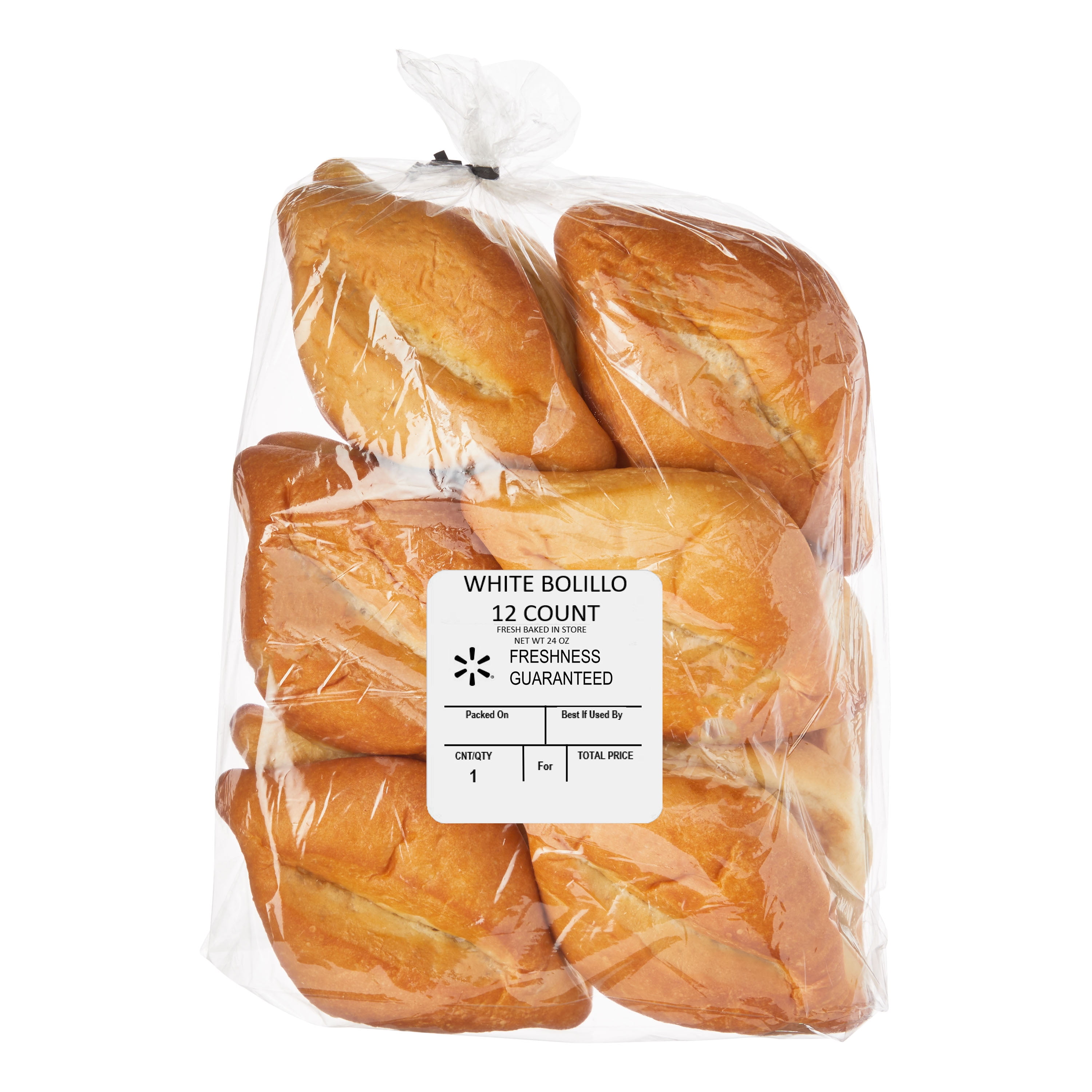 Freshness Guaranteed White Bolillos, 24 oz, 12 Count
