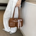 thumbnail image 2 of Bolso Mano Hobo para Mujer Con Múltiples Bolsillos Piel Sintética Viajes Y, 2 of 9