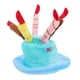 thumbnail image 2 of BRIGHTFUFU Adorable sombrero de fiesta de feliz cumpleaños para mascota, gato, perro, con pastel y 5 velas coloridas, accesorio para disfraz de Cosplay, tocado (azul), 2 of 8
