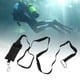 thumbnail image 3 of Línea de buceo correas s con mosquetón de en D 220 cm buzo de seguridad cuerda de buceo placa trasera correa colgante bolsa de tiro de Sunnimix Cordón de buceo, 3 of 8