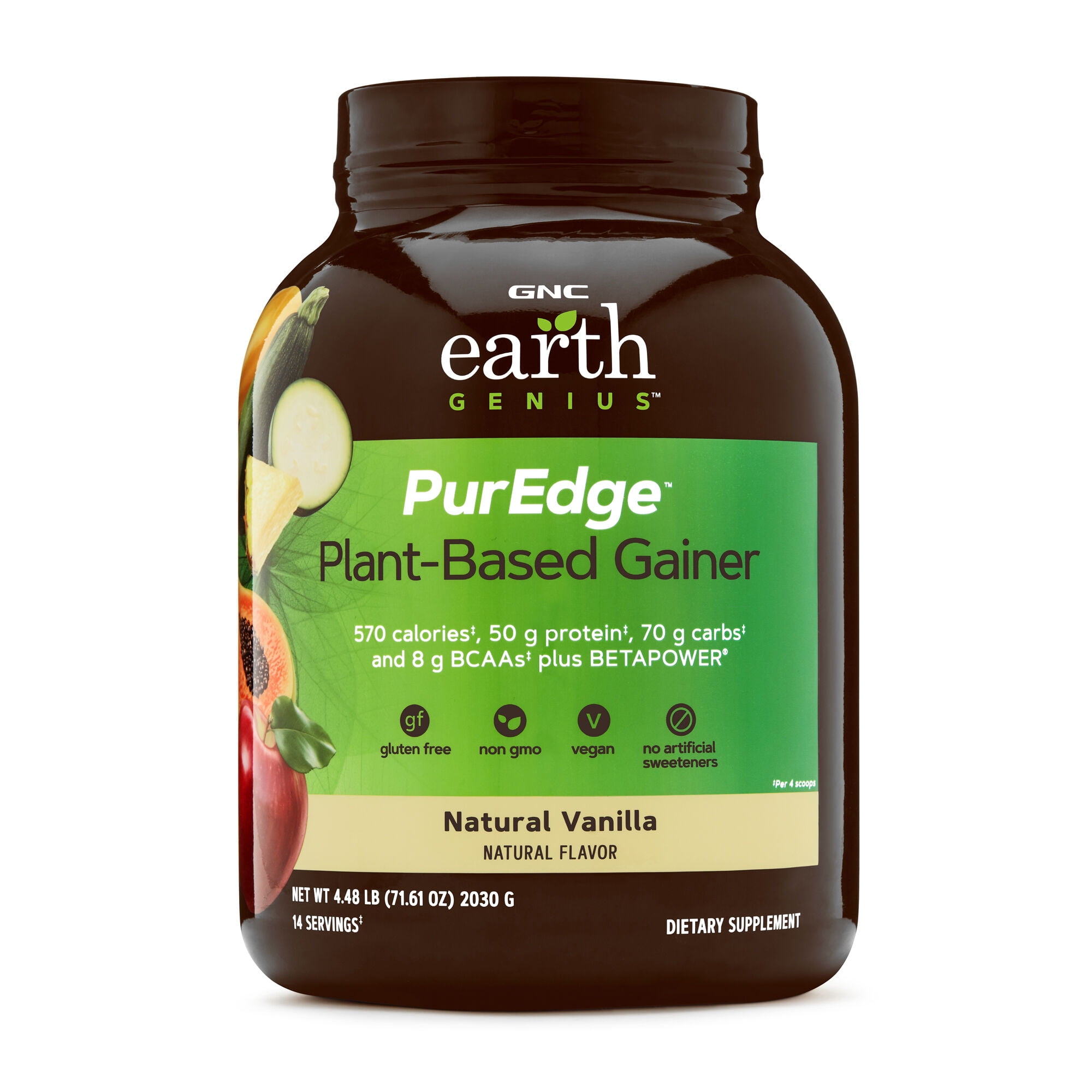 GNC Earth Genius™ PurEdge™ PlantBased Gainer Natural