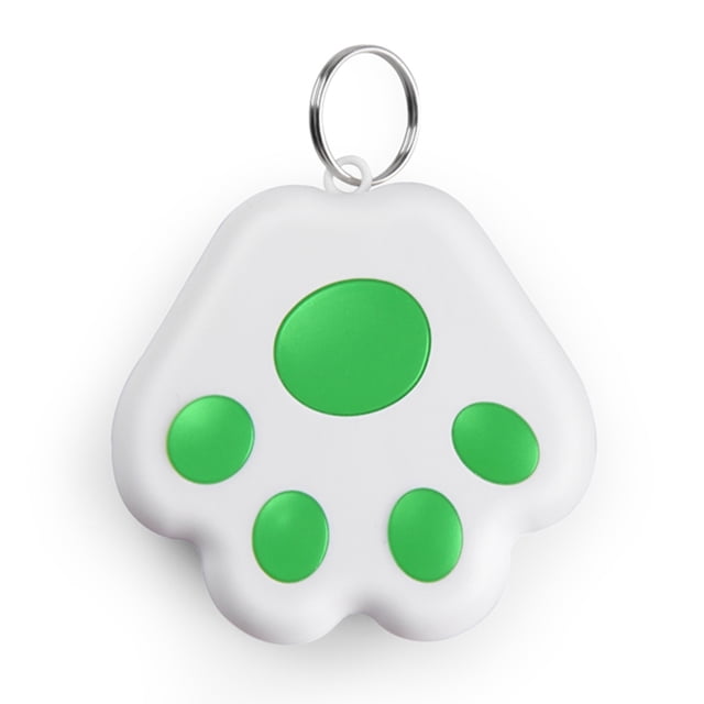 Green Bluetooth 4.0 Smart Tracker for Kids, Pets & Valuables - Anti-Lost Device with Phone Finder, Selfie & Voice Recording Functions - Supports Android 8.0+/iOS 11.0+ - Lightweight 8.5g Plastic