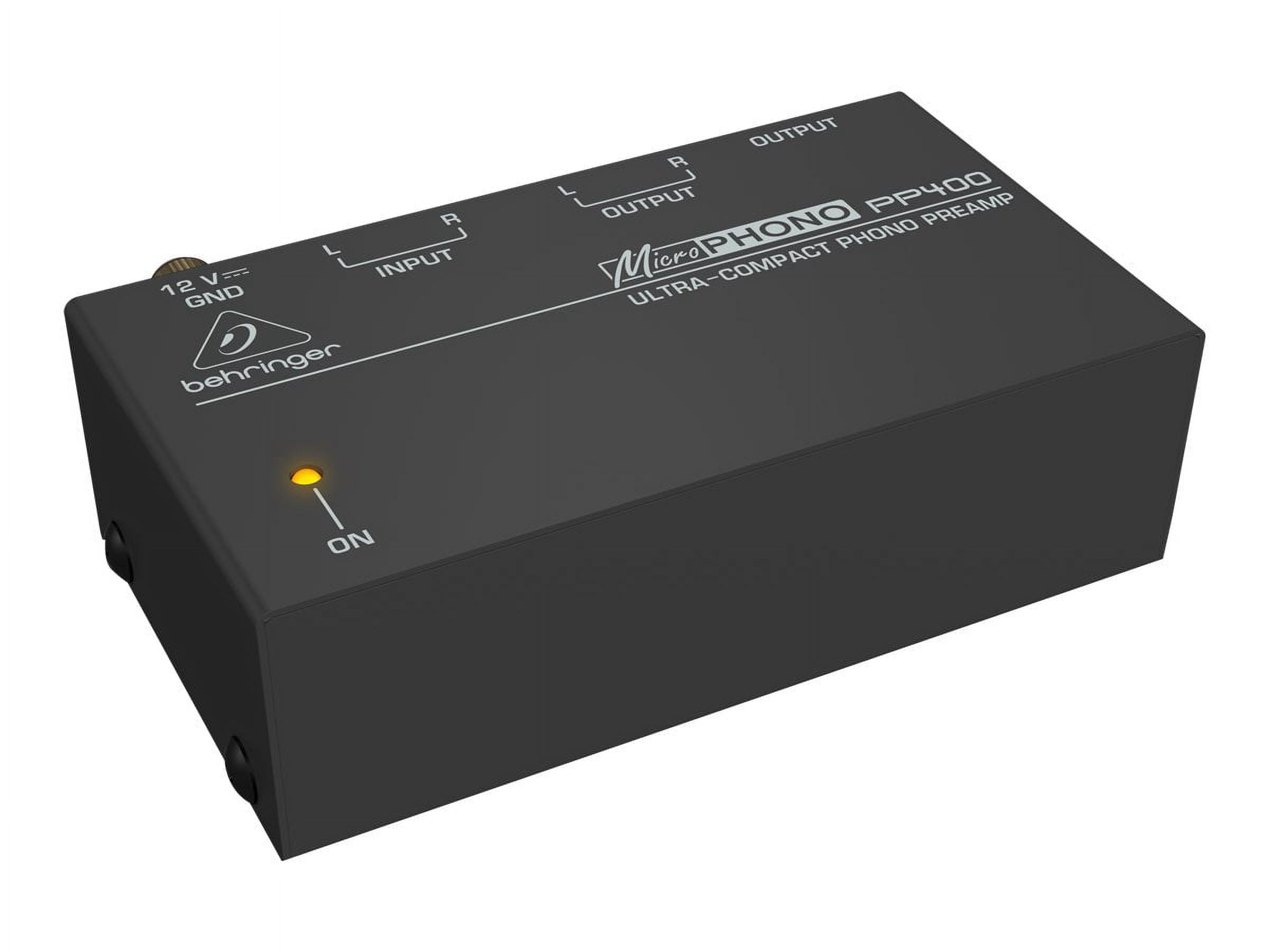 Behringer Microphono PP400 Ultra-Compact Phono Preamp