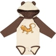 thumbnail image 3 of Inktastic Cute Bearded Dragon Boys or Girls Long Sleeve Baby Bodysuit, 3 of 5