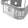 thumbnail image 5 of LEAQU Suction Corner Shower Caddy Bathroom Shower Shelf Storage Basket Wall Mounted Organizer for Shampoo, Conditioner, Plastic Shower Rack for Kitchen & Bathroom, Drill-Free Removable, 5 of 8