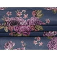 thumbnail image 5 of oneOone Velvet Dusty Blue Fabric Florals Fabric For Sewing Printed Craft Fabric By The Yard 58 Inch Wide, 5 of 7