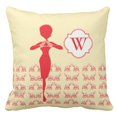 thumbnail image 1 of BOSDECO Animal Red Elephant Diva Luck Pillowcase Cushion Cover 20x20 inches, 1 of 1