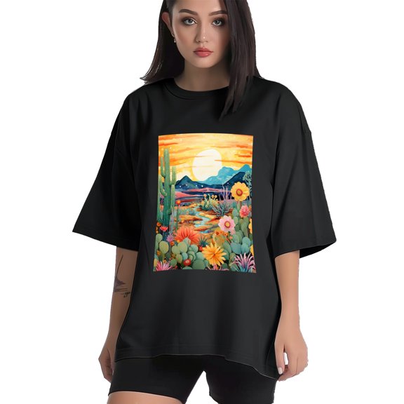 Plus Size Shirt for Women Black Tops for Women Short Sleeves Shirt for Women Flowers2 T Shirt Crewneck Shirt for Women XS