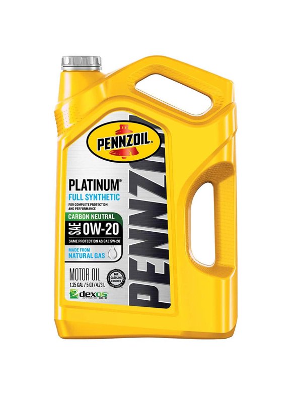 Pennzoil Ultra Platinum 0W-20 in Pennzoil - Walmart.com