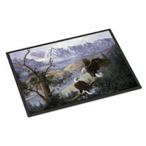 Eagles by Daphne Baxter Doormat 24x36