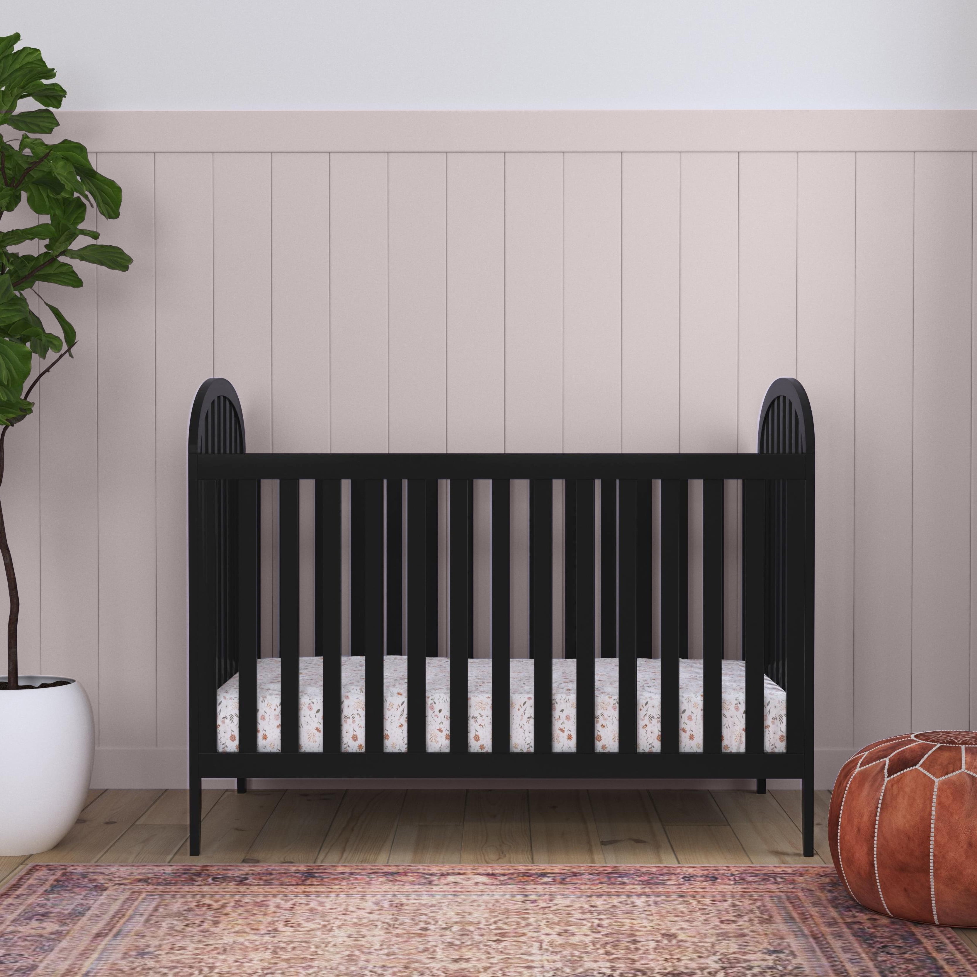 DaVinci Beau 3-in-1 Convertible Crib, Ebony