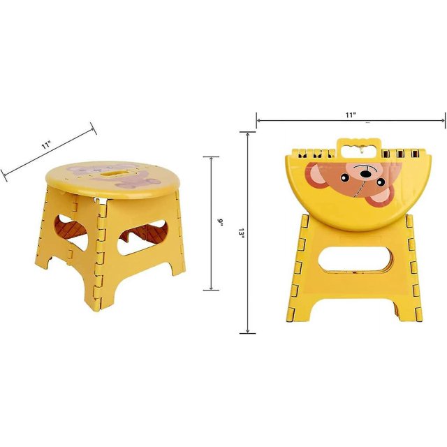 Taburetes plegables YONGSHENG asiento redondo DE plástico liviano