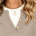 thumbnail image 5 of Fewfanhot Women's Sweaters Long Sleeve Pullover Dressy Outfits Loose Fit Business Casual Outfits Fall Fashion Clothes 2026, 5 of 8