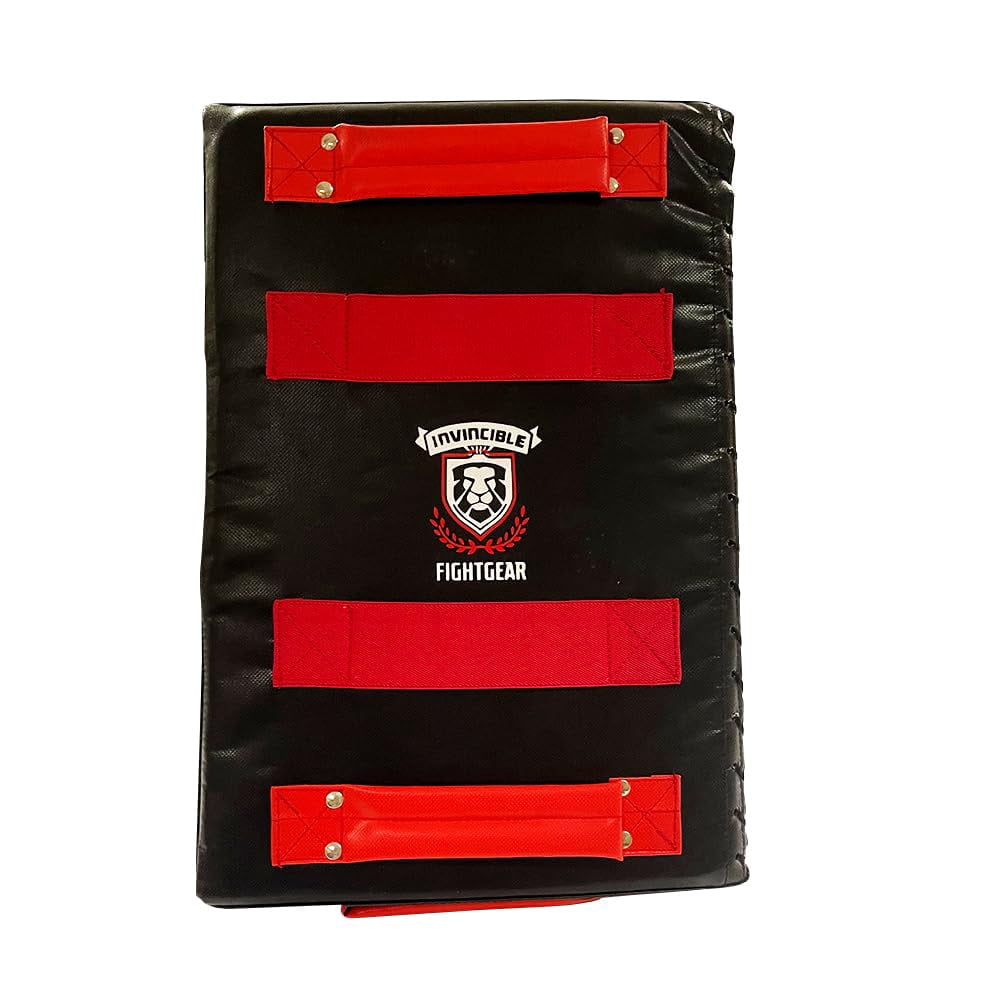 Multi-Angled Kick Shield 20x12 for MMA, Muay Thai, Kickboxing, Heavy-Duty Body Punching Pad with Shock Absorption, Durable Training Gear for Knee, Leg, Shin Strikes