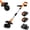 Black + Orange, variant on Cordless Garden Tiller Cultivator with 2 * 2.0Ah Batteries & Charger, 9" Tilling Width 6.3" Depth Electric Soil Tiller, Lightweight Rototiller for Garden Raised Beds Flower Pots Yard Lawns