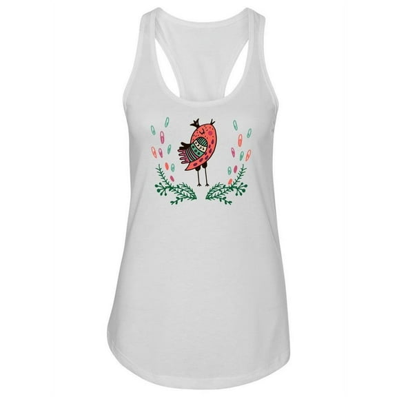 Colorful Bird Doodle Tank Women -Image by Shutterstock, Female x-Large